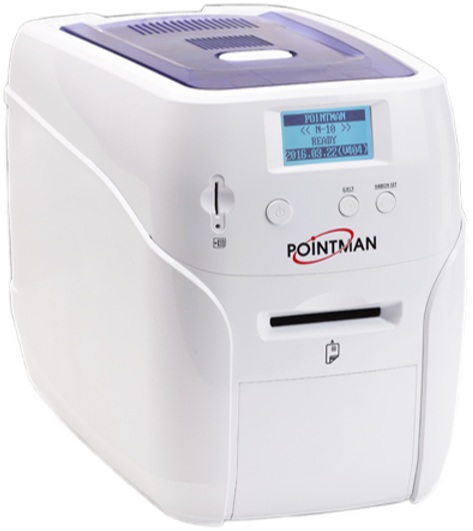 Принтер Pointman Nuvia N10 односторонний, ручная подача карт, USB , Ethernet