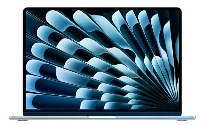 

Ноутбук Apple MacBook Air M5 2026 MDVT4 15-inch 10‑core CPU and 10‑core GPU, 16GB, 1TB SSD - Sky Blue, MacBook Air 15 2026