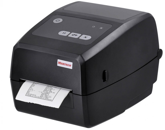 

Принтер термотрансферный Mertech TLP4H 300 dpi (Ethernet, RS232, USB) black, TLP4H