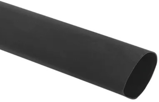 Изображение товара Термоусаживаемая трубка EKF tut4-k32-b 1 м с клеевым слоем для изоляции и герметизации