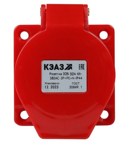 Изображение товара Розетка фланцевая КЭАЗ 222761