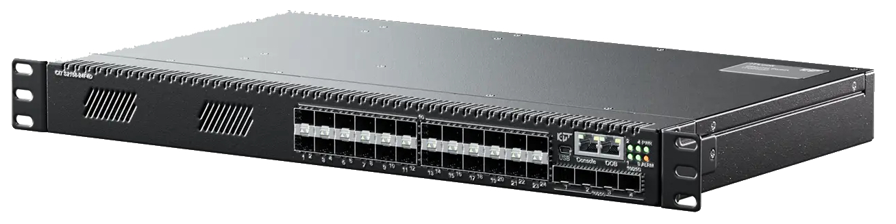 

Коммутатор КИТ(CIT) S2158-24F4D-N-AC-FR доступа L3 24x1G SFP, 4x10/25G SFP28, два БП AC, охлаждение FR, S2158-24F4D-N-AC-FR