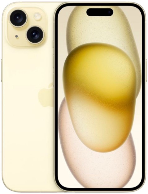 

Смартфон Apple iPhone 15 256GB yellow, iPhone 15 256GB