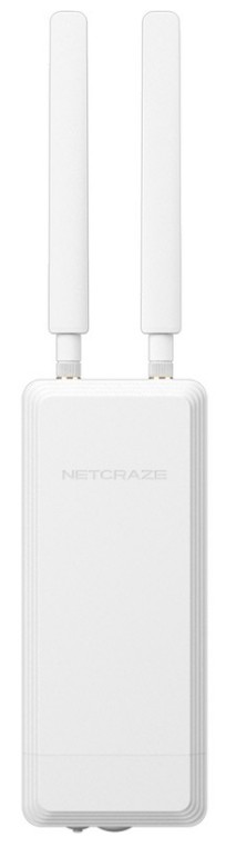 

Точка доступа Netcraze Stellar 6 NAP-650 шестого поколения с индексом скорости 3000 Мбит/с, для улицы и помещений, с портом 1 Гбит/с и питанием, Stellar 6