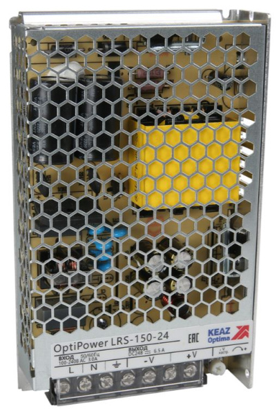 Изображение товара Блок питания 24В 150Вт КЭАЗ OptiPower LRS