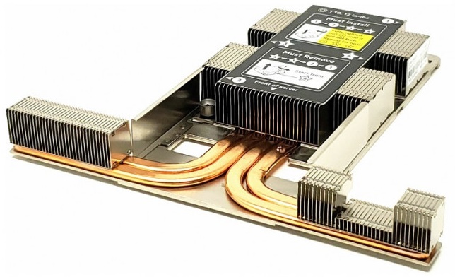

Радиатор HPE 872453-001 High Performance 1U Heat Sink for DL360/560 Gen10, 872453-001
