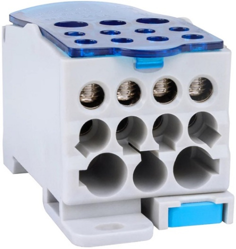 Изображение товара Блок распределительный КЭАЗ 351072 На DIN-рейку OptiKit РБД-250А