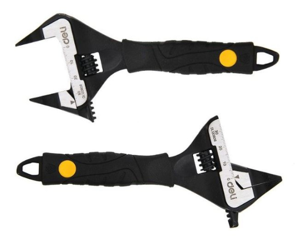 Изображение товара Разводной ключ Deli DL120606 - универсальный, надежный и доступный