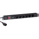 фото Блок розеток  Exegate ServerPro PDU-19H609 Al-6S-C14-2CU-SPD1 в Омске