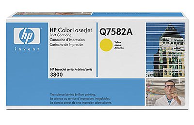 

Картридж HP 503A Q7582A для принтера Color LaserJet 3800/CP3505 жёлтый (6000 page), 503A