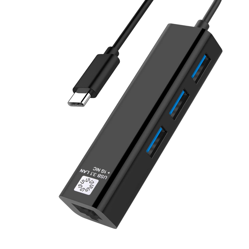 

Сетевая карта 5bites UA3C-45-10BK USB3.1,3*USB3.0,RJ45 1G,black, UA3C-45-10BK