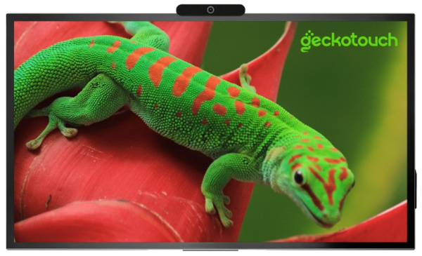 Изображение товара Интерактивная панель Geckotouch 86R 4K UHD дисплей для обучения и видеоконференций