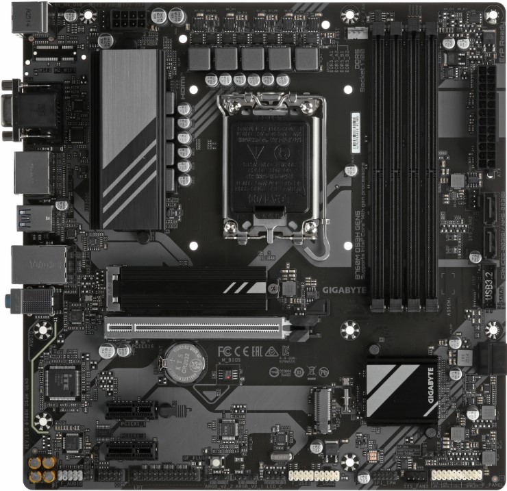 

Материнская плата ATX GIGABYTE B760 DS3H GEN5 (LGA1700, B760, 4*DDR5 (7600), 5*PCIe, 2*M.2, 4*SATA, 2*USB 3.2, 4*USB 2.0, HDMI, DP), B760 DS3H GEN5