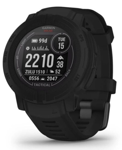 Изображение товара Часы Garmin Instinct 2 Solar с водонепроницаемостью и защитой