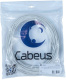 фото Кабель витая пара U/UTP 5e кат. 4 пары Cabeus UTP-4P-Cat.5e-SOLID-WH-20 в Краснодаре