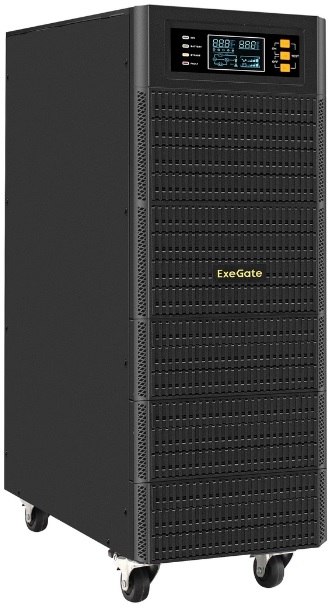 

Источник бесперебойного питания Exegate PowerExpert TL-575-10kVA.192V.LCD.AVR.T.USB.RS232.SNMP EX296953RUS On-line 10000VA/10000W, On-Line, PF=1, LCD,, PowerExpert TL-575-10kVA.192V.LCD.AVR.T.USB.RS232.SNMP