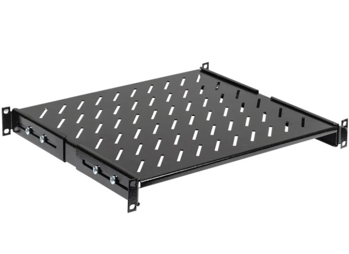 

Полка ITK FS05-800PI 19" стационарная глубиной 800мм, черная, FS05-800PI