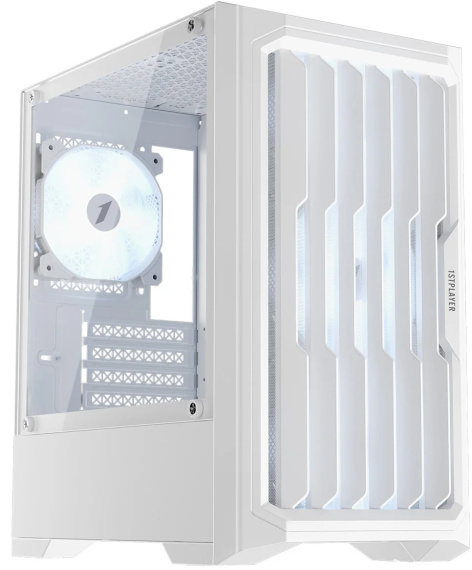 фото Корпус mATX 1STPLAYER BULLET HUNTER H2 ARGB White в Уфе