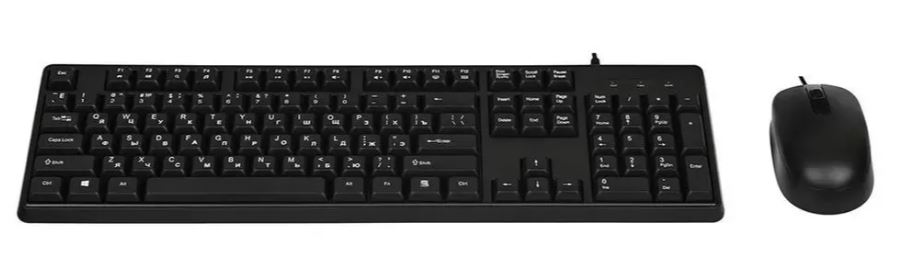 

Клавиатура и мышь TFN Slim ME210 black, Slim ME210