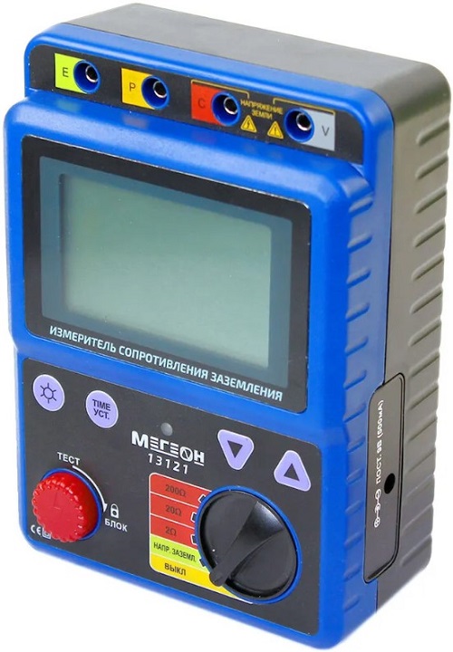

Измеритель сопротивления заземления МЕГЕОН 13121 (мегаомметр), 13121