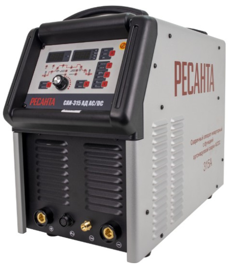 Изображение товара Сварочный аппарат Ресанта САИ-315АД инверторный аргонодуговой 315А