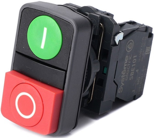 Изображение товара Двойная кнопка Systeme Electric SB5AL73415 22 мм