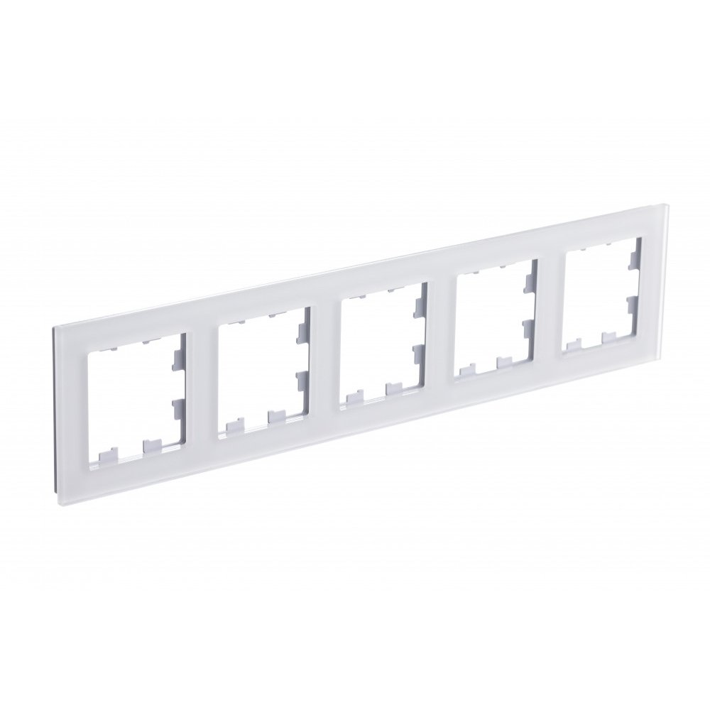 

Рамка пятерная Systeme Electric ATN330105 AtlasDesign NATURE МАТОВОЕ Органическое стекло Белый, ATN330105