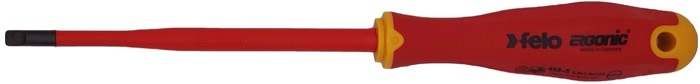 

Отвертка диэлектрическая Felo 41395590 SL 5,5х1,0 E-Slim Ergonic, 41395590