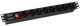 фото Блок розеток 19", 8 розеток Hyperline SHE19-8SH-S-IEC в Самаре