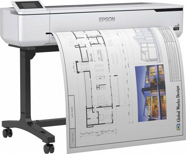 

Принтер Epson SureColor SC-T5100 C11CF12301A0 A0+, 914 мм, 2400x1200 dpi, USB 2.0-B/USB 3.0, LAN, Wi-Fi Direct, SureColor SC-T5100