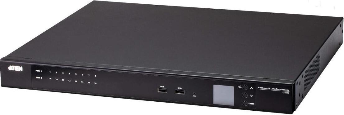 

Переключатель KVM Aten KG0016-AX-G 16-портовый OmniBus KVM-шлюз с доступом по IP, KG0016-AX-G