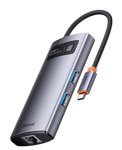

Док-станция Baseus WKWG070113 Metal Gleam Series 4-in-1, WKWG070113