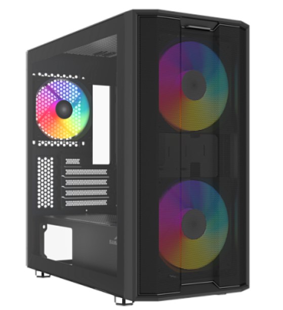 

Корпус mATX SAMA S30 черный, без БП, боковая панель из закалённого стекла, USB 3.0, USB Type-C, S30