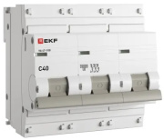 фото Автоматический выключатель EKF mcb47100-3-40C-pro