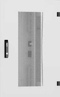 Изображение товара Одностворчатая перфорированная дверь для шкафа серии TFI 600мм серый