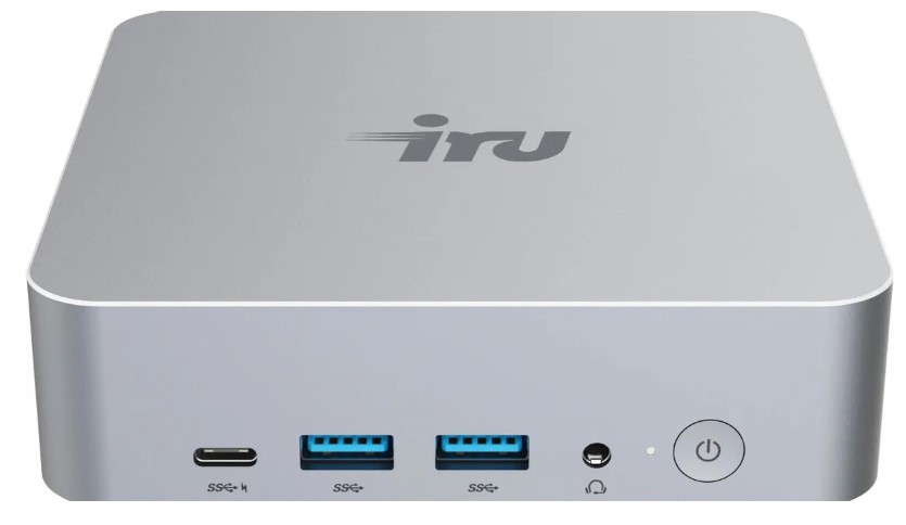 

Неттоп iRu Tactio 515 2108521 i3 1220P/16GB/512GB SSD/UHDG/GBitEth/WiFi/BT/100W/Win11Pro/black, Tactio 515