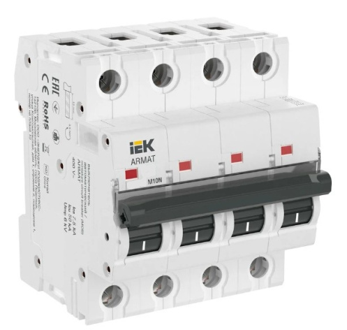 Автоматический выключатель IEK AR-M10N-4-L003