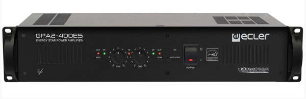 Изображение товара Усилитель мощности Ecler GPA2-400ES 350 Вт RMS 4 Ом, мостовой и стерео режим