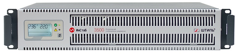 

Стабилизатор Штиль ИнСтаб IS3500RT 3500ВА/2750Вт, однофазный, инверторный, испол. напольное/стоечное, IP20, ЖК-дисплей, светодиодная индикация, ИнСтаб IS3500RT