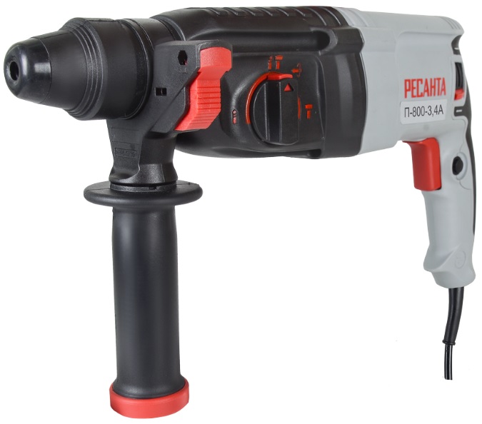 

Перфоратор Ресанта П-800-3,4А 75/3/5, П-800-3,4А