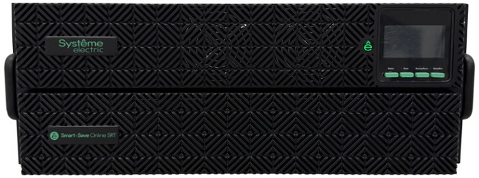 

Источник бесперебойного питания Systeme Electric SRTSE6KRTXLIG2 Smart-Save Online SRT 6000 ВА/Вт, 230В,1:1,5U,RT, клеммы, 2 коробки, SRTSE6KRTXLIG2