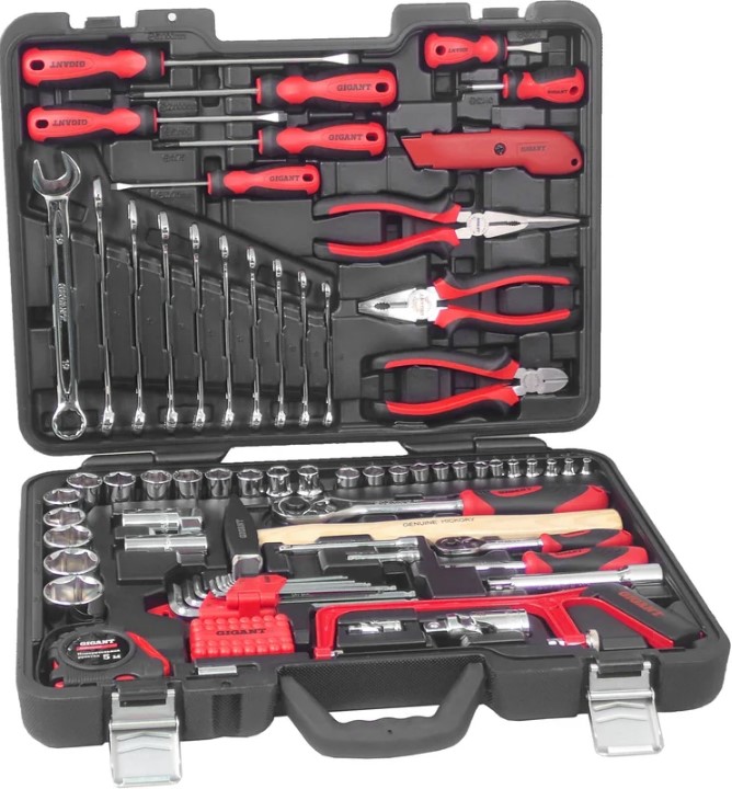 

Набор инструментов Gigant GPS 101 1/2" и 1/4" 101 предмета, GPS 101