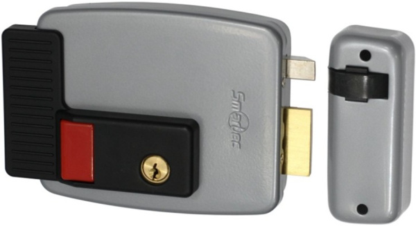 Изображение товара Электромеханический накладной замок Smartec ST-RL074DIL-GR для внутреннего и уличного использования