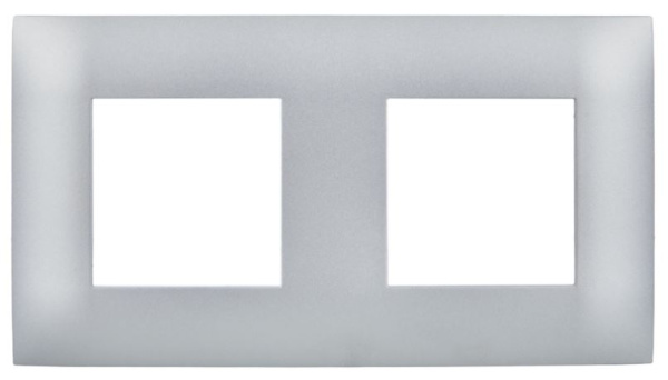 Изображение товара Рамка двойная IEK SK-M22-K23 из поликарбоната IP20 Универсальная цветовая палитра
