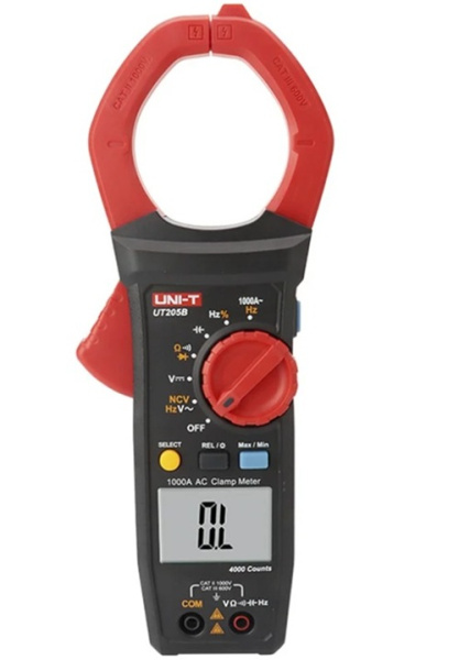 Изображение товара Токовые клещи UNI-T UT205B Бесконтактный NCV, 0-1000 А