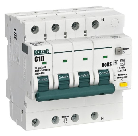 Изображение товара Автомат защиты DEKraft 16427DEK для электросетей надежное устройство