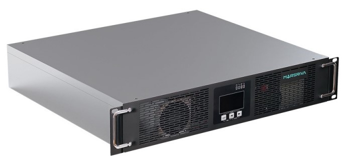 

Источник бесперебойного питания Marsriva MR-US3KRT Smart Онлайн ИБП, 3кВА, 6*12В/9Ач батарея, стоечный, MR-US3KRT