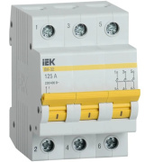 фото Выключатель нагрузки  IEK MNV10-3-125
