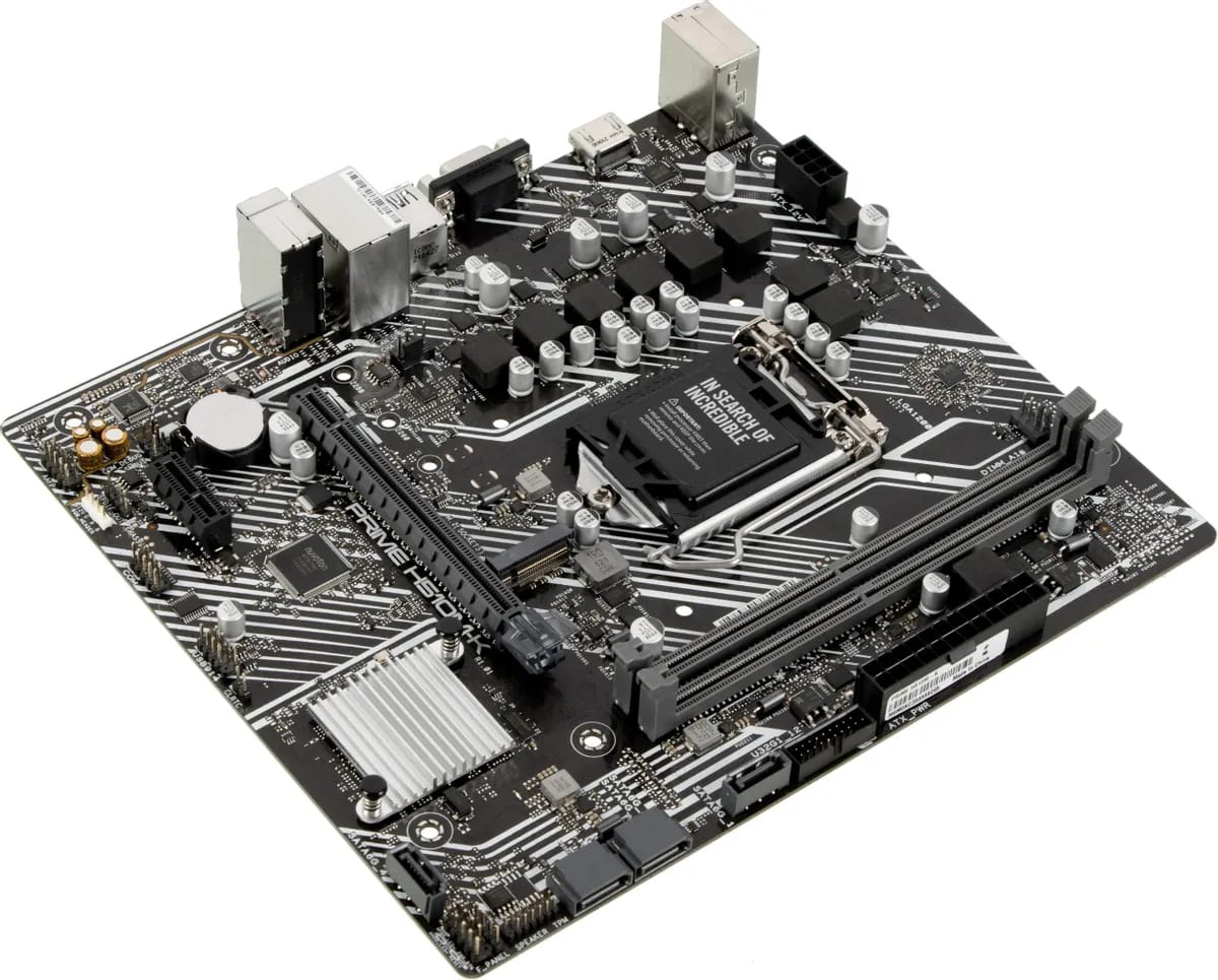 

Материнская плата mATX ASUS PRIME H510M-K (LGA1200, H510, 2*DDR4(3200), 4*SATA 6G, M.2, 2*PCIE, 7.1CH, Glan, 3*USB 3.2, D-Sub, HDMI), PRIME H510M-K (УЦЕНЕННЫЙ)