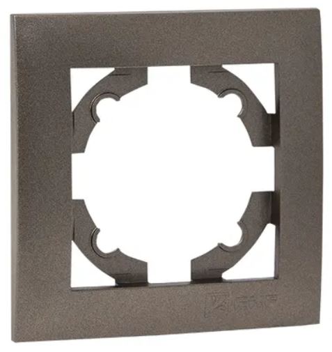 

Рамка одинарная EKF EWM-G-301-60 Валенсия графит, EWM-G-301-60